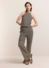 Load image into Gallery viewer, Summer Wide-Leg Zig Zag Trousers
