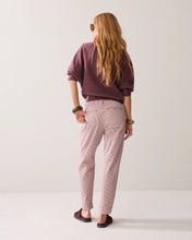 Load image into Gallery viewer, Summum Striped Chinos in Deep Fig