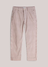 Load image into Gallery viewer, Summum Striped Chinos in Deep Fig