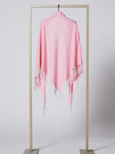 Load image into Gallery viewer, Herzen&#39;s Shawl in Pink and Superwhite
