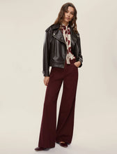 Load image into Gallery viewer, Emme Fulvia Printed Blouse in Burgundy/Cream