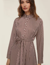 Load image into Gallery viewer, Emme Comma Printed Dress in Bordeaux
