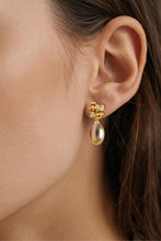 Load image into Gallery viewer, Dyrberg/Kern Petun Golden Earrings