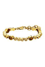 Load image into Gallery viewer, Dyrberg/Kern Sophia Brown/Gold Bracelet