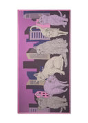 Load image into Gallery viewer, Codello Snoopy Print Scarf in Rose
