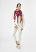 Load image into Gallery viewer, Codello Peanuts™ Recycled Polyester Scarf in Red