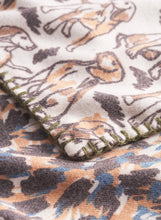 Load image into Gallery viewer, Codello Triangular Scarf with a hand drawn dog print