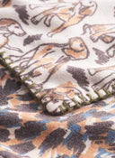 Load image into Gallery viewer, Codello Triangular Scarf with a hand drawn dog print