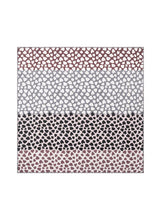 Load image into Gallery viewer, Codello Scarf with a Fur Heart Print in Black