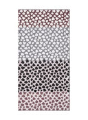 Load image into Gallery viewer, Codello Scarf with a Fur Heart Print in Black