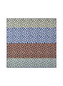 Load image into Gallery viewer, Codello Scarf with a Fur Heart Print in Blue
