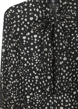 Load image into Gallery viewer, Riani Crazy Dots Mini Dress in Black