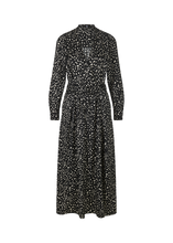 Load image into Gallery viewer, Riani Crazy Dots Dress in Black