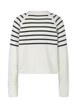 Load image into Gallery viewer, Riani Striped Jumper in Black and White