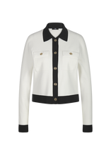 Load image into Gallery viewer, Riani Cardigan in Black and White