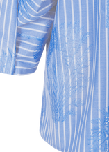 Load image into Gallery viewer, Riani Blouse with Palm Stripes Print