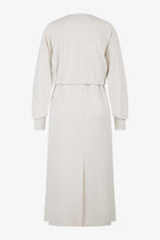 Load image into Gallery viewer, Sportalm Sweat Dress in Layered Look in Gray Silk