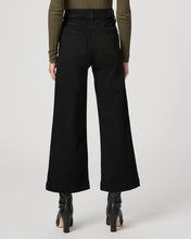 Load image into Gallery viewer, Paige Anessa Wide-Leg Jeans in Black Shadow