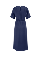 Load image into Gallery viewer, Riani Fitted Maxi Dress in Navy