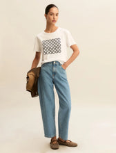 Load image into Gallery viewer, Emme Racconto T-Shirt in Navy Geometric
