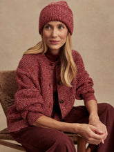 Load image into Gallery viewer, Varley Patricia Rib Cardigan in Red Flecked