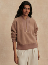Load image into Gallery viewer, Varley Mumford Half-Zip Fleece in Ginger Snap