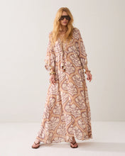 Load image into Gallery viewer, Summum Long Art Deco Dress in Multi-Colour