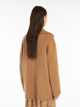 Load image into Gallery viewer, MaxMara Spadino Wool Pea Coat in Stone