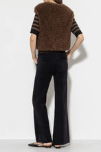 Load image into Gallery viewer, LUISA CERANO Straight Corduroy Trousers in Black