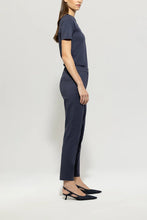 Load image into Gallery viewer, Luisa Cerano Gabardine stretch pants in Navy Blue