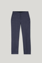 Load image into Gallery viewer, Luisa Cerano Gabardine stretch pants in Navy Blue