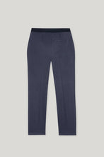 Load image into Gallery viewer, Luisa Cerano Gabardine stretch pants in Navy Blue