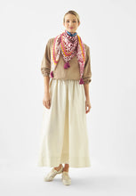 Load image into Gallery viewer, Codello Animal Print Scarf in Pink