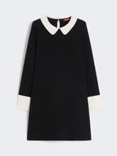 Load image into Gallery viewer, MaxMara Golfo Cady Dress in Black