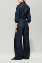 Load image into Gallery viewer, Luisa Cerano Rinse Wash Wide-Leg Jeans