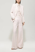 Load image into Gallery viewer, Luisa Cerano Gabardine Wide-Leg Trousers in Soft Pink