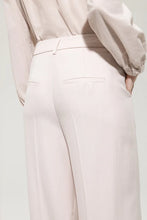 Load image into Gallery viewer, Luisa Cerano Gabardine Wide-Leg Trousers in Soft Pink