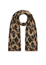 Load image into Gallery viewer, Codello Knitted Scarf with Polyester Blend with Leopard Pattern