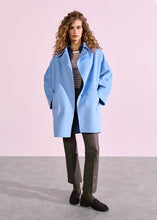 Load image into Gallery viewer, Riani Doubleface Coat in Breeze