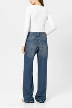 Load image into Gallery viewer, Luisa Cerano Straight-Leg Tencel Jeans