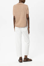 Load image into Gallery viewer, Luisa Cerano High-Stretch Tapered Denim in White