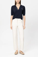 Load image into Gallery viewer, Luisa Cerano Authentic Straight-Leg Denim in Cream