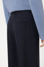 Load image into Gallery viewer, Luisa Cerano Wide-Leg Trousers in Navy