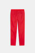 Load image into Gallery viewer, Luisa Cerano Gabardine Slim-Tailored Pants in Red