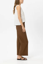 Load image into Gallery viewer, Luisa Cerano Twill Wide-Leg Pants in Dark Terracotta
