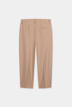 Load image into Gallery viewer, Luisa Cerano Tapered-Pants with Pleats in Nude