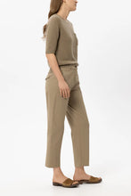 Load image into Gallery viewer, Luisa Cerano Cotton Barrel-Leg Pants in Salbei