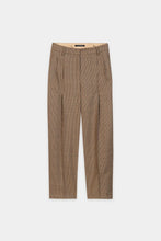 Load image into Gallery viewer, Luisa Cerano Glen Check Tapered Pants