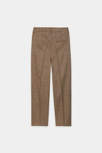 Load image into Gallery viewer, Luisa Cerano Glen Check Tapered Pants