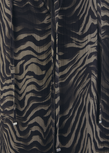 Load image into Gallery viewer, Riani Chiffon Dress with Zebra Print